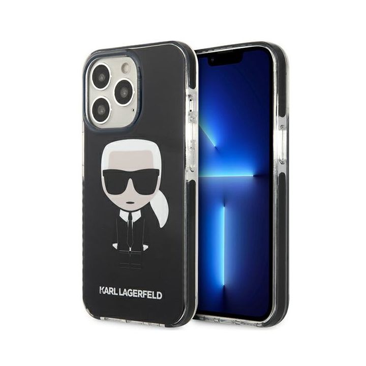 Karl Lagerfeld KLHCP13LTPEIKK iPhone 13Pro / 13 6,1" hardcase czarny/black Iconik Karl na NearMe.pl