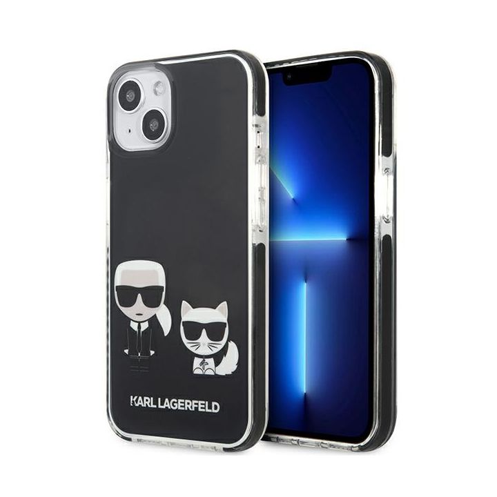 Karl Lagerfeld KLHCP13STPEKCK iPhone 13 mini 5,4" hardcase czarny/black Karl&Choupette na NearMe.pl