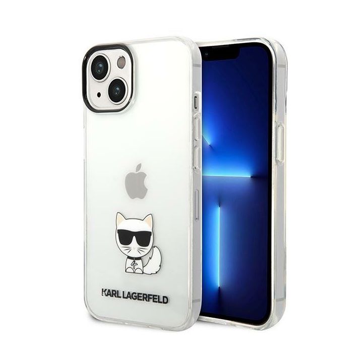 Karl Lagerfeld KLHCP14MCTTR iPhone 14Plus / 15 Plus 6,7" hardcase przeźroczysty/transparent Choupette Body na NearMe.pl