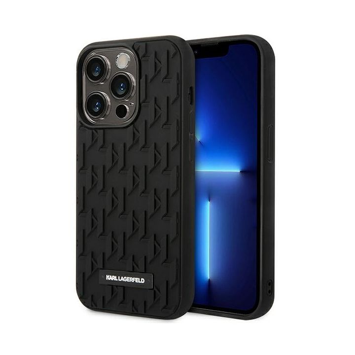 Karl Lagerfeld KLHCP14XRUPKLPK iPhone 14Pro Max 6,7" hardcase czarny/black 3D Monogram na NearMe.pl