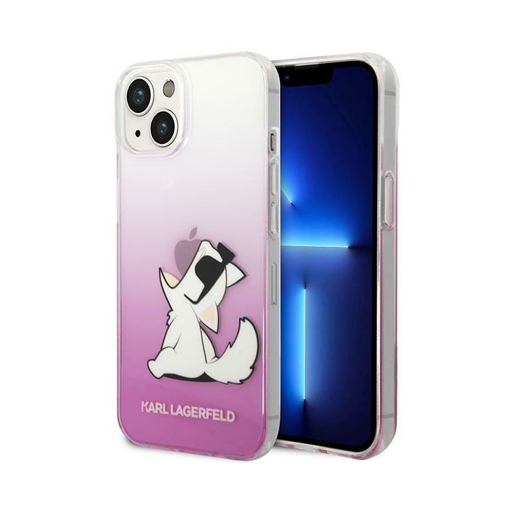 Karl Lagerfeld KLHCP14MCFNRCPI iPhone 14 Plus / 15 Plus 6,7" hardcase różowy/pink Choupette Fun na NearMe.pl