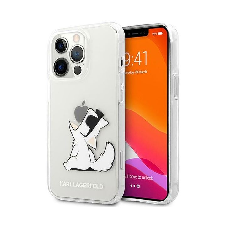Karl Lagerfeld KLHCP14XCFNRC iPhone 14Pro Max 6,7" hardcase przeźroczysty/transparent Choupette Fun na NearMe.pl