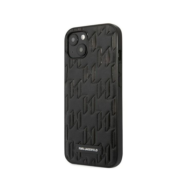 Karl Lagerfeld KLHCP13SMNMP1K iPhone 13mini 5,4" hardcase czarny/black Monogram Plaque na NearMe.pl