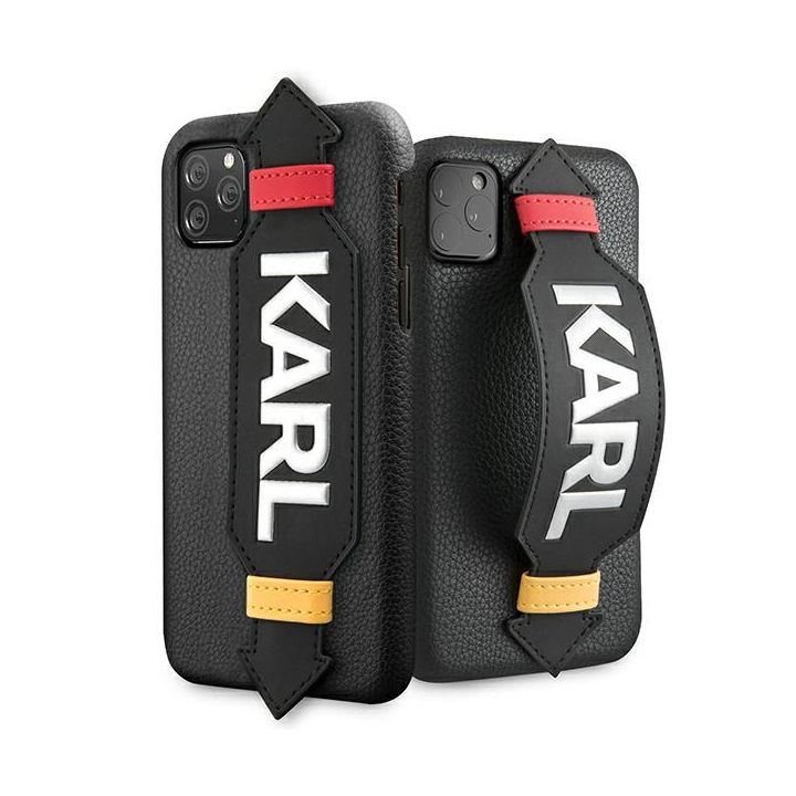 Karl Lagerfeld KLHCN58HDAWBK iPhone 11 Pro 5,8" hardcase czarny/black Strap na NearMe.pl
