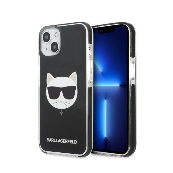 Karl Lagerfeld KLHCP13STPECK iPhone 13 mini 5,4" hardcase czarny/black Choupette Head na NearMe.pl