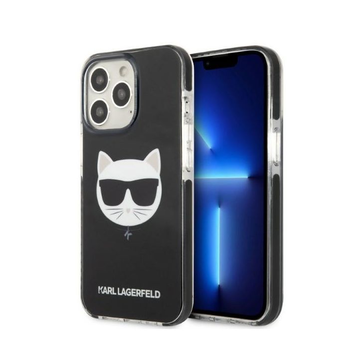 Karl Lagerfeld KLHCP13LTPECK iPhone 13 Pro / 13 6,1" hardcase czarny/black Choupette Head na NearMe.pl