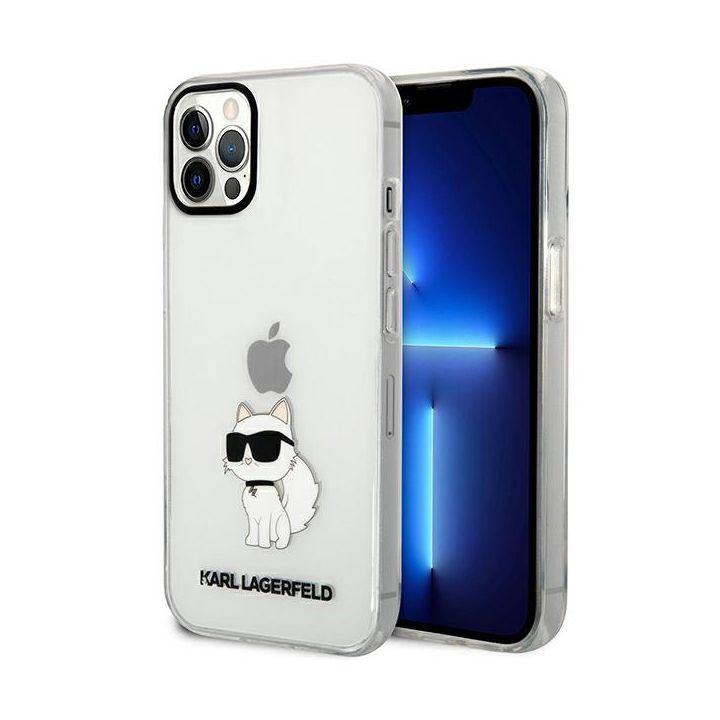 Karl Lagerfeld KLHCP12MHNCHTCT iPhone 12 /12 Pro 6,1" transparent hardcase Ikonik Choupette na NearMe.pl