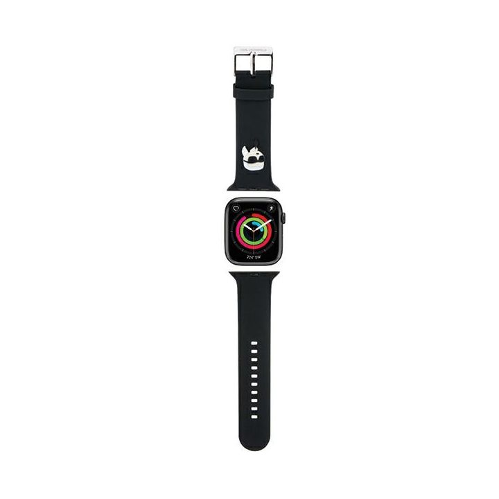 Karl Lagerfeld Karl Head NFT Watch Strap for Apple Watch 42/44/45/46/49 Black na NearMe.pl