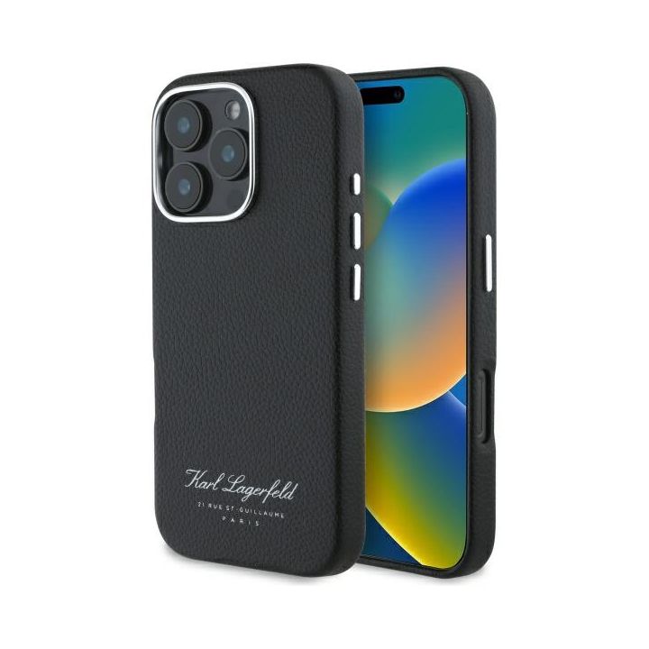 Karl Lagerfeld KLHCP16XPGWCMKHK iPhone 16 Pro Max 6,9" hardcase czarny/black hotel RSG na NearMe.pl