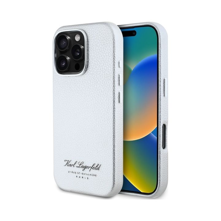 Karl Lagerfeld KLHCP16LPGWCMKHG iPhone 16 Pro 6,3" hardcase szary/grey hotel RSG na NearMe.pl