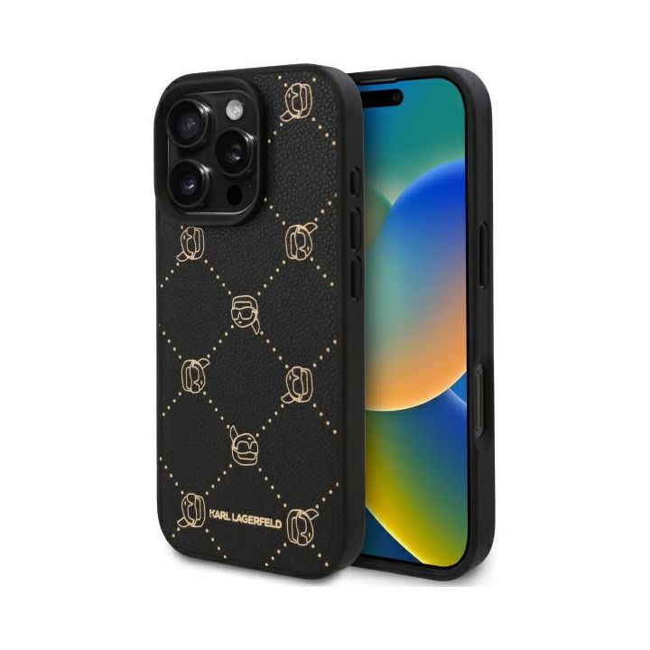 Karl Lagerfeld KLHMP16LPGKHPHK iPhone 16Pro 6.3" czarny/black Magsafe Karl Head na NearMe.pl