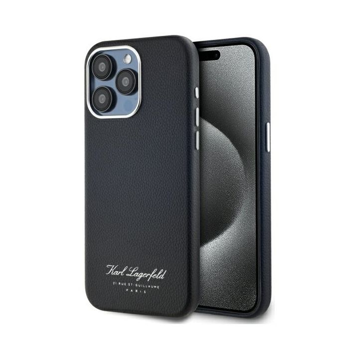 Karl Lagerfeld KLHCP15XPGWCMKHK iPhone   15 Pro Max 6,7" hardcase czarny/black hotel RSG na NearMe.pl