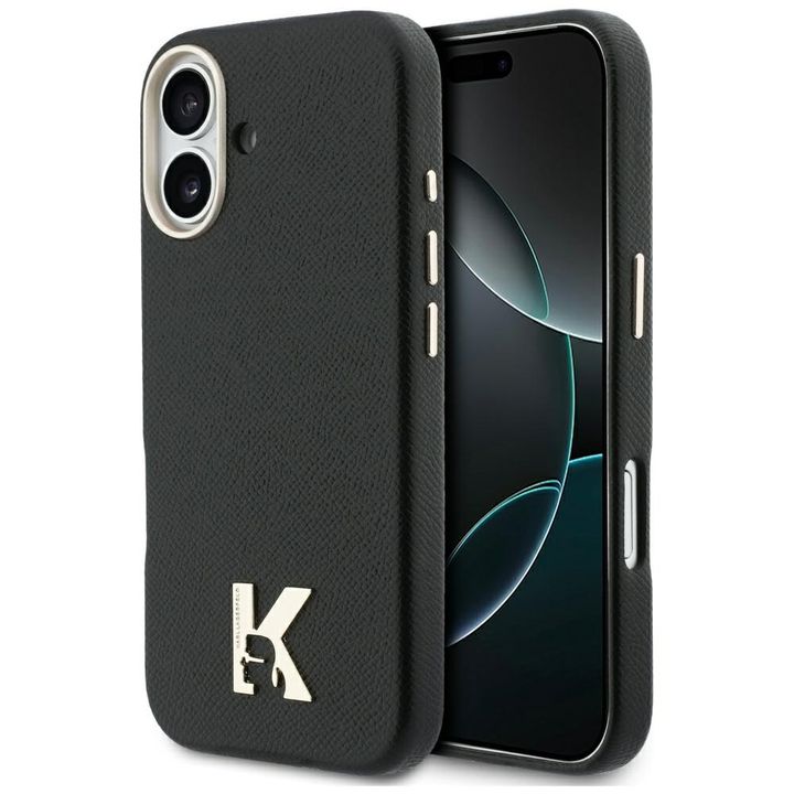 Etui Karl Lagerfeld Karl Head Logo       MagSafe do iPhone 17 czarny na NearMe.pl