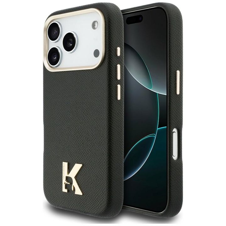 Etui Karl Lagerfeld Karl Head Logo       MagSafe do iPhone 17 Pro czarny na NearMe.pl