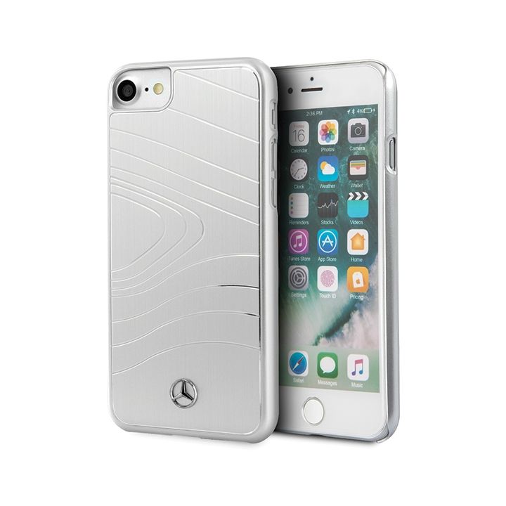 Mercedes MEHCI8OLBRSI iPhone 7/8/SE 2020/ SE 2022 hard case srebrny/silver Aluminium Organic III na NearMe.pl