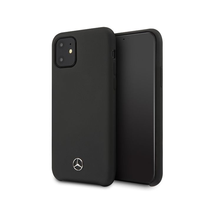 Mercedes MEHCN61SILBK iPhone 11 6,1"/ Xr hardcase czarny/black Silicone Line na NearMe.pl