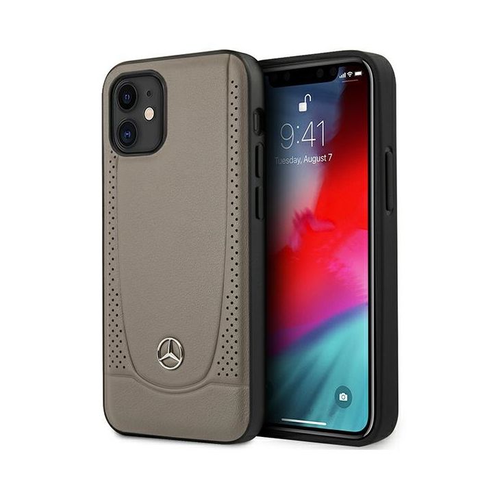 Mercedes MEHCP12SARMBR iPhone 12 mini 5,4" brązowy/brown hardcase Urban Line na NearMe.pl