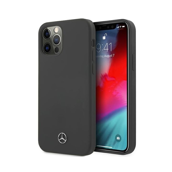 Mercedes MEHCP12MSILSG iPhone 12/12 Proszary/grey hardcase Silicone Line na NearMe.pl
