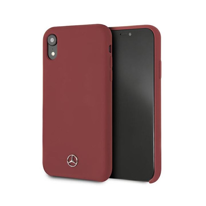 Mercedes MEHCI61SILRE iPhone Xrczerwony/red hardcase Silicone Line na NearMe.pl