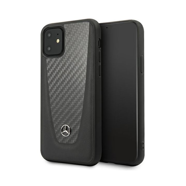 Mercedes MEHCN61ACABK iPhone 11 6,1"/ Xr czarny/black hardcase Carbon Dynamic Line na NearMe.pl