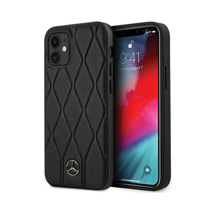Mercedes MEHCP12SMULBK iPhone12 mini 5,4" czarny/black hardcase Wave Line na NearMe.pl