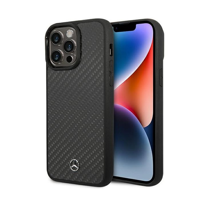 Mercedes MEHMP14XRCABK iPhone 14 Pro Max 6,7" czarny/black carbon hardcase Dynamic Line MagSafe na NearMe.pl