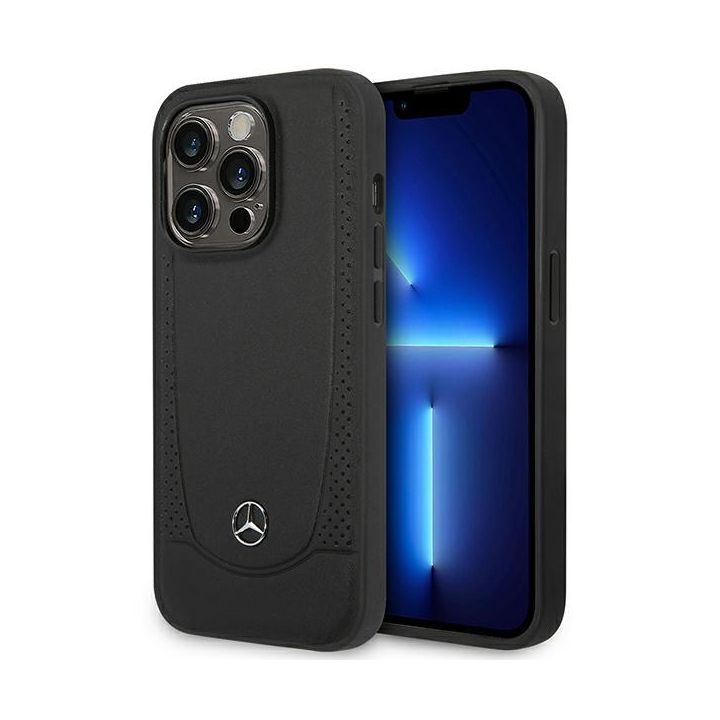 Mercedes MEHMP14XARMBK iPhone 14 Pro Max 6,7" czarny/black hardcase Leather Urban MagSafe na NearMe.pl