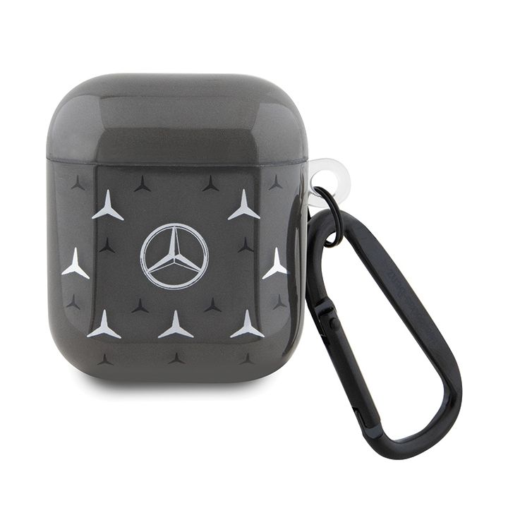 Mercedes MEA28DPMGS AirPods 1/2 cover czarny/black Large Star Pattern na NearMe.pl