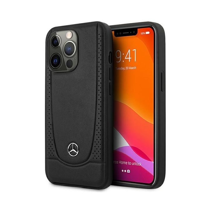 Mercedes MEHCP15LARMBK iPhone 15 Pro 6.1" czarny/black hardcase Leather Urban na NearMe.pl