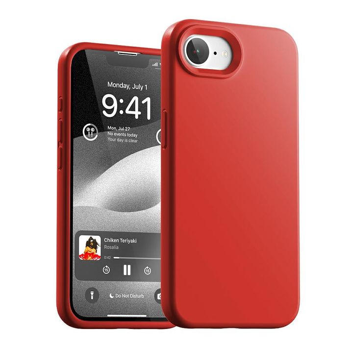 Etui Mercury Silicone do iPhone 16e /    17e czerwony na NearMe.pl