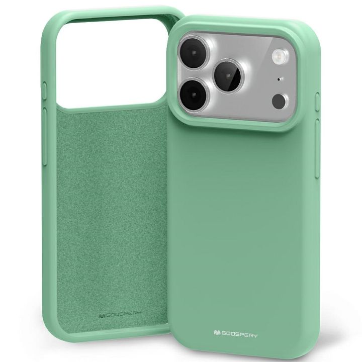 Etui Mercury Silicone do iPhone 17 Pro   zielony na NearMe.pl