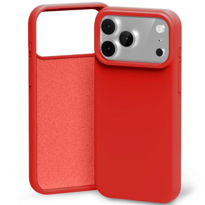Etui Mercury Silicone do iPhone 17 Pro   Max czerwony na NearMe.pl