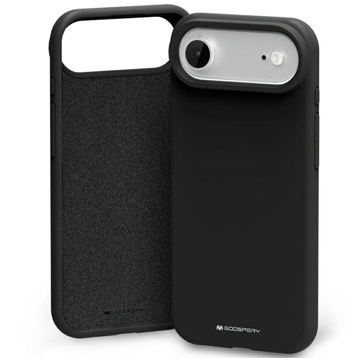 Etui Mercury Silicone do iPhone Air      czarny na NearMe.pl