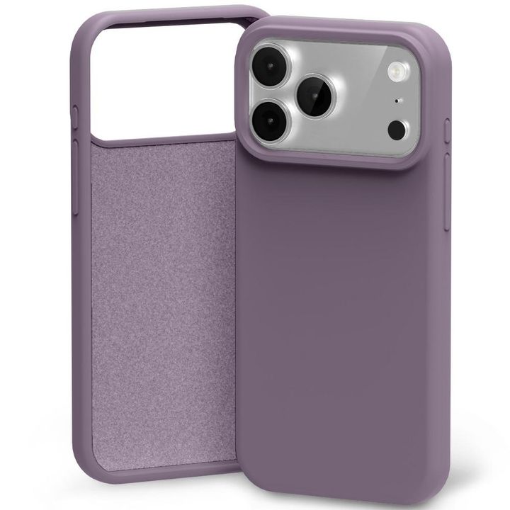 Etui Mercury Silicone do iPhone 17 Pro   Max lawendowa szarość na NearMe.pl