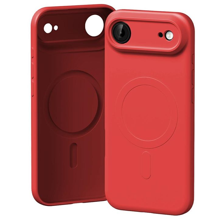 Etui Mercury Semi-Silicone MagSafe do    iPhone Air czerwony na NearMe.pl