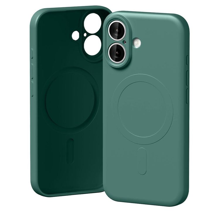 Etui Mercury Semi-Silicone MagSafe do    iPhone 17 zielony na NearMe.pl