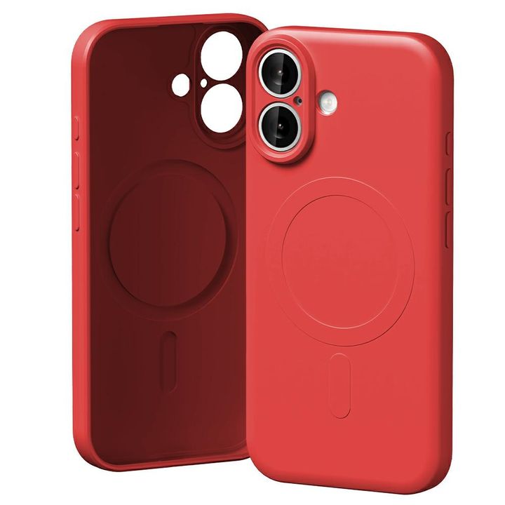 Etui Mercury Semi-Silicone MagSafe do    iPhone 17 czerwony na NearMe.pl