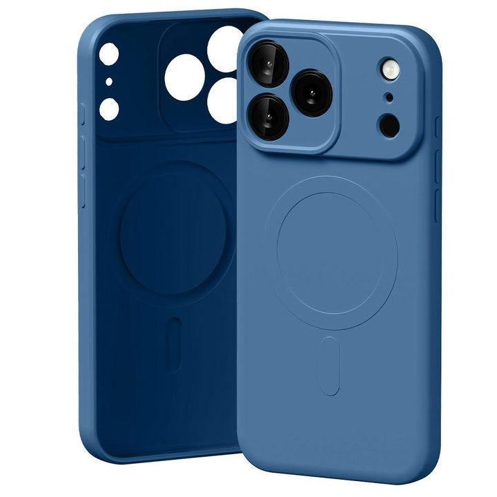 Etui Mercury Semi-Silicone MagSafe do    iPhone 17 Pro Max niebieski na NearMe.pl
