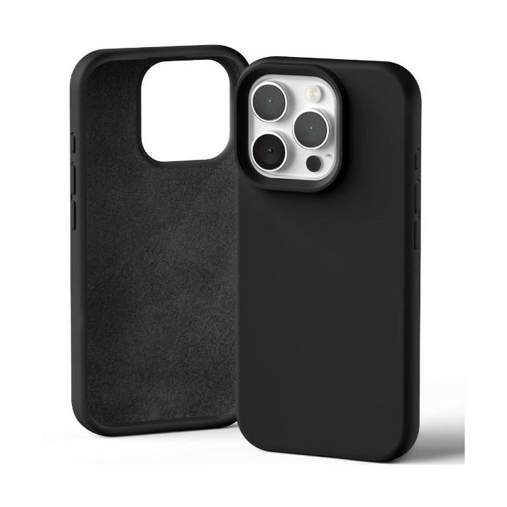 Mercury Silicone iPhone 16 Pro 6,3"czarny /black na NearMe.pl