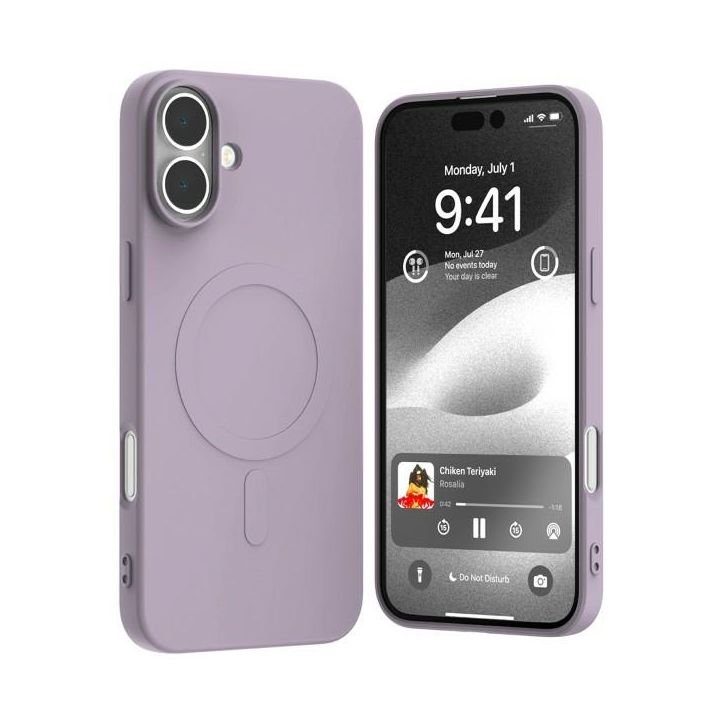 Mercury MagSafe Semi-Silicone iPhone 16Plus 6,7" liliowy fiolet /lilac purple na NearMe.pl