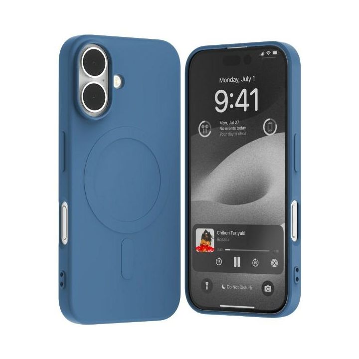 Mercury MagSafe Semi-Silicone iPhone 166,1" niebieski /blue na NearMe.pl