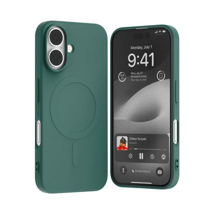 Mercury MagSafe Semi-Silicone iPhone 166,1" zielony/green na NearMe.pl