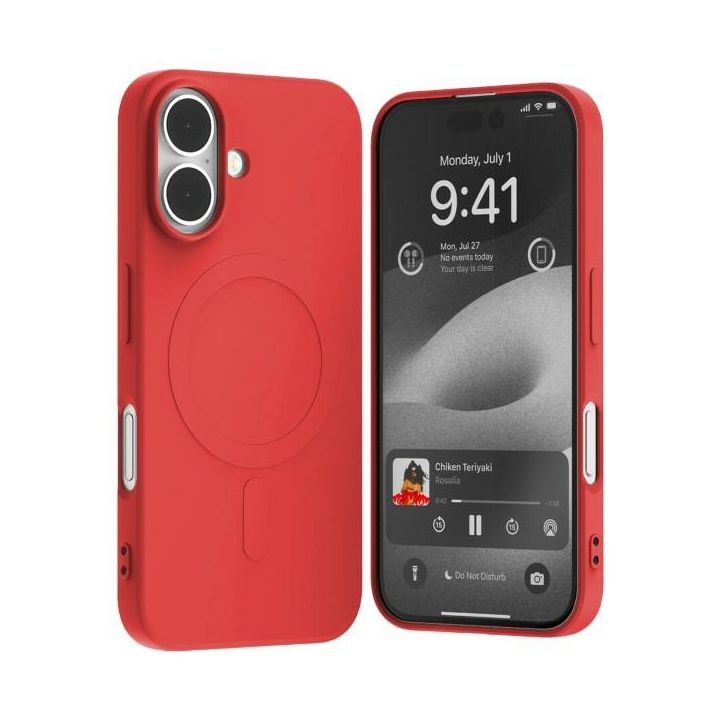 Mercury MagSafe Semi-Silicone iPhone 166,1" czerwony /red na NearMe.pl