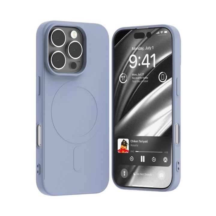 Mercury MagSafe Semi-Silicone iPhone 16Pro 6,3" lawenda /lavender na NearMe.pl