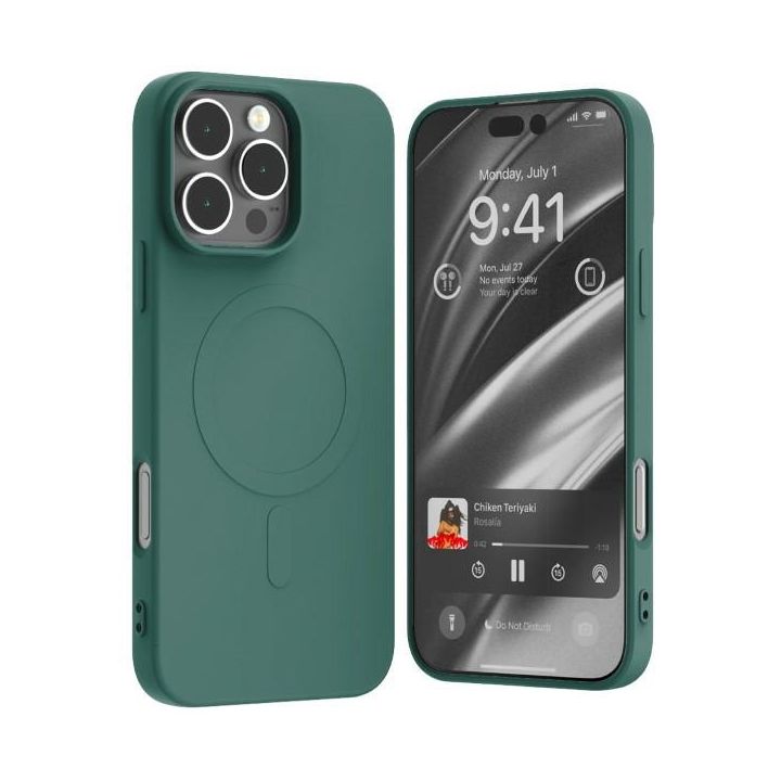 Mercury MagSafe Semi-Silicone iPhone 16Pro Max 6,9" zielony /green na NearMe.pl