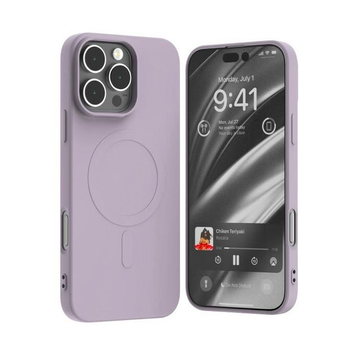 Mercury MagSafe Semi-Silicone iPhone 16Pro Max 6,9" liliowy fiolet /lilac purple na NearMe.pl