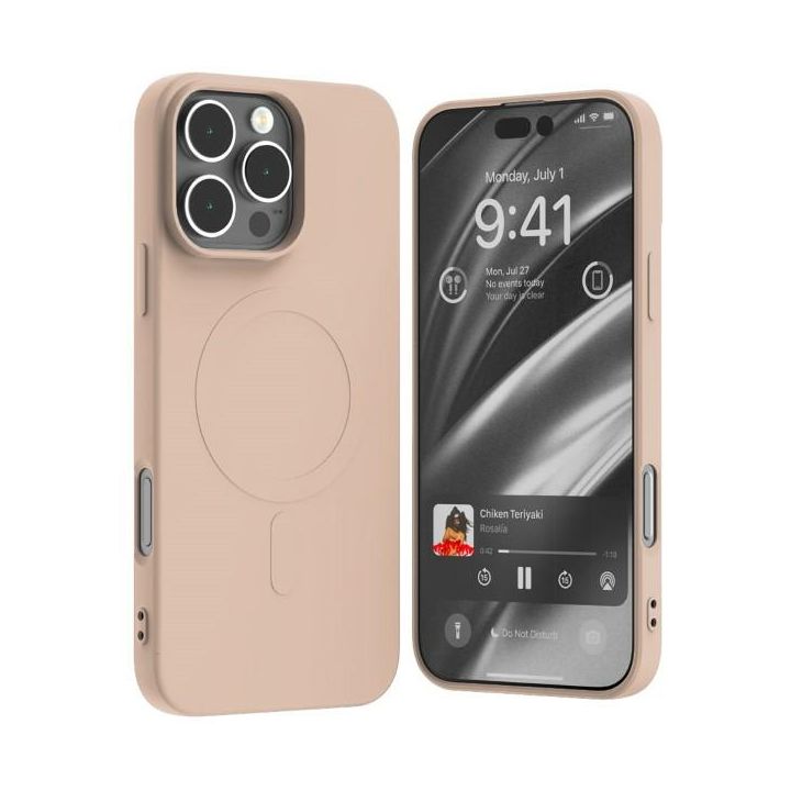 Mercury MagSafe Semi-Silicone iPhone 16Pro Max 6,9" różowo-piaskowy /pink sand na NearMe.pl