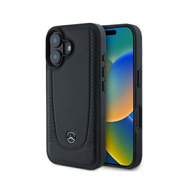 Mercedes MEHCP16SARMBK iPhone 166.1" czarny/black hardcase Leather Urban na NearMe.pl