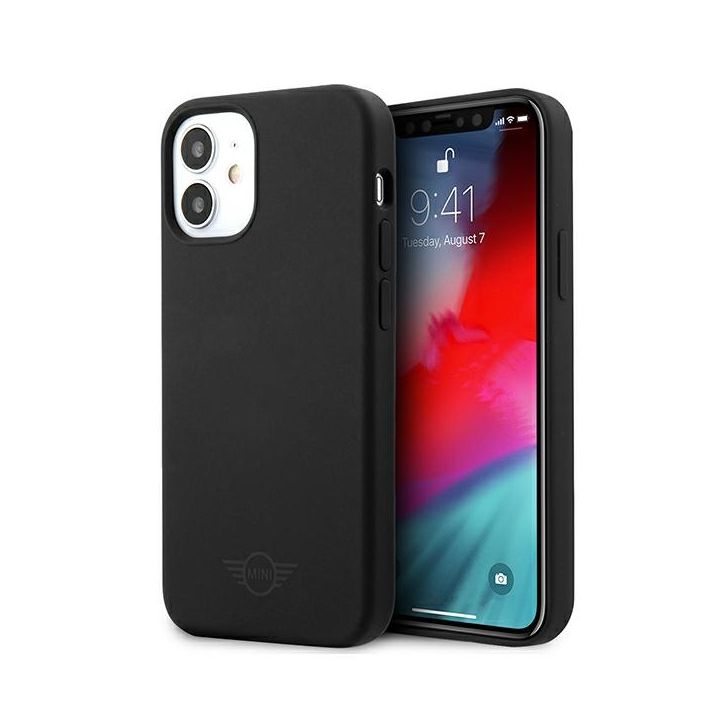 Mini MIHCP12SSLTBK iPhone 12 mini 5,4"czarny/black hard case Silicone Tone On Tone na NearMe.pl