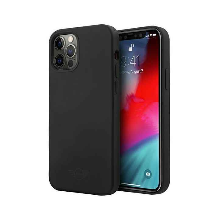 Mini MIHCP12LSLTBK iPhone 12 Pro Max6,7" czarny/black hard case Silicone Tone On Tone na NearMe.pl